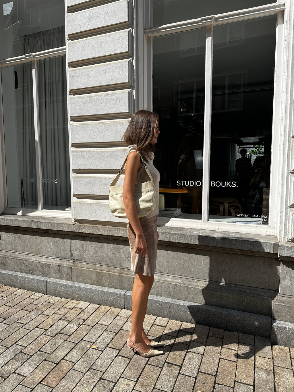 SUEDE SKIRT