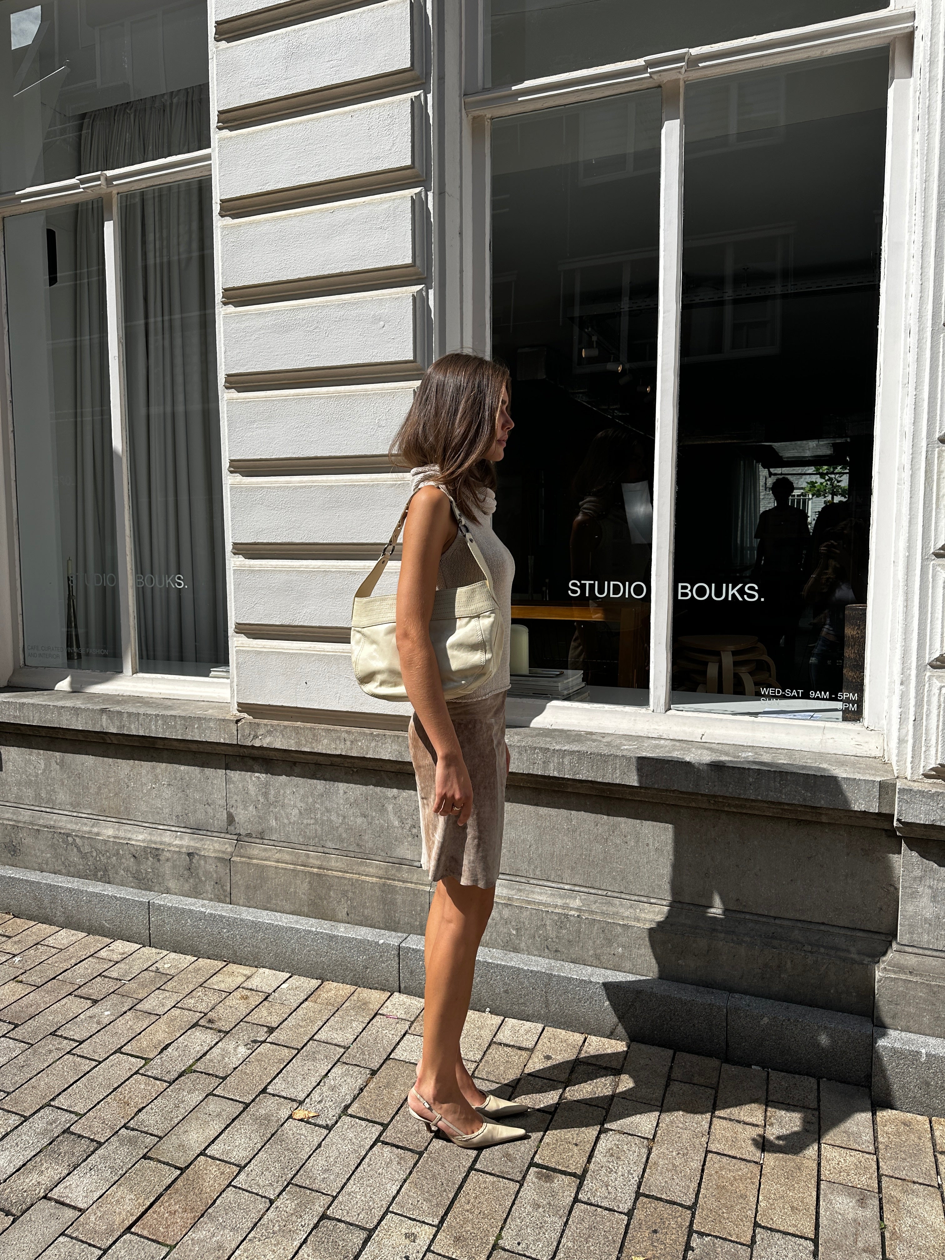 SUEDE SKIRT