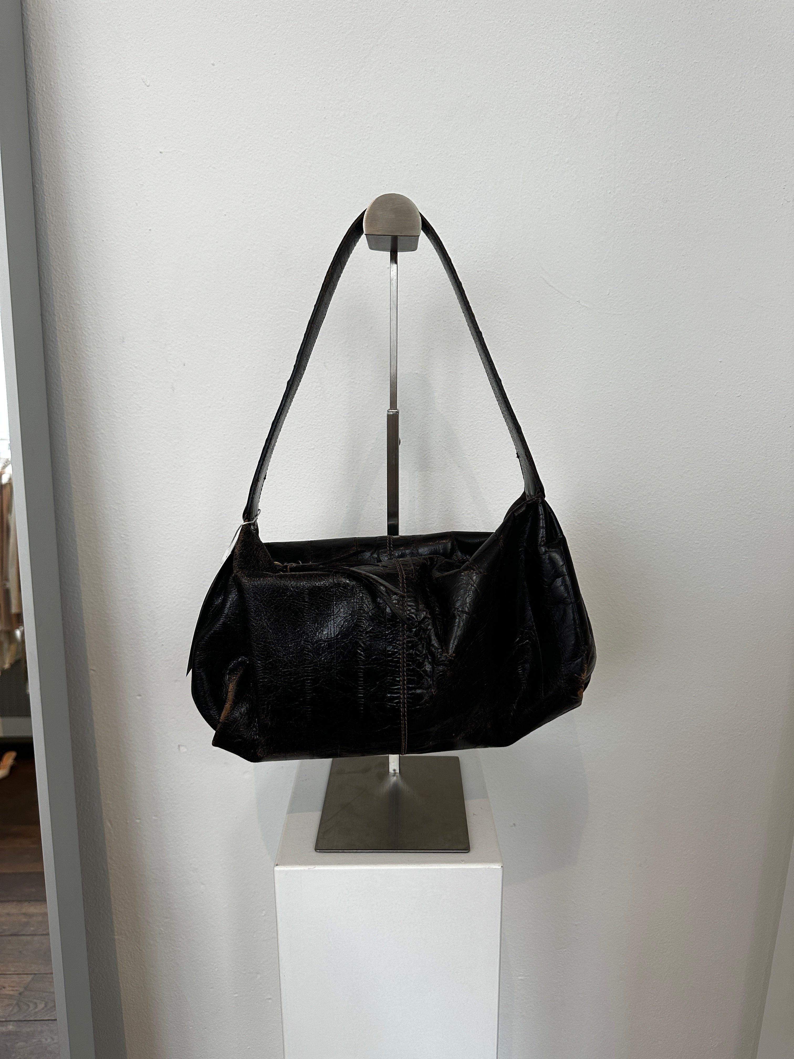 FADED LEATHER BAG