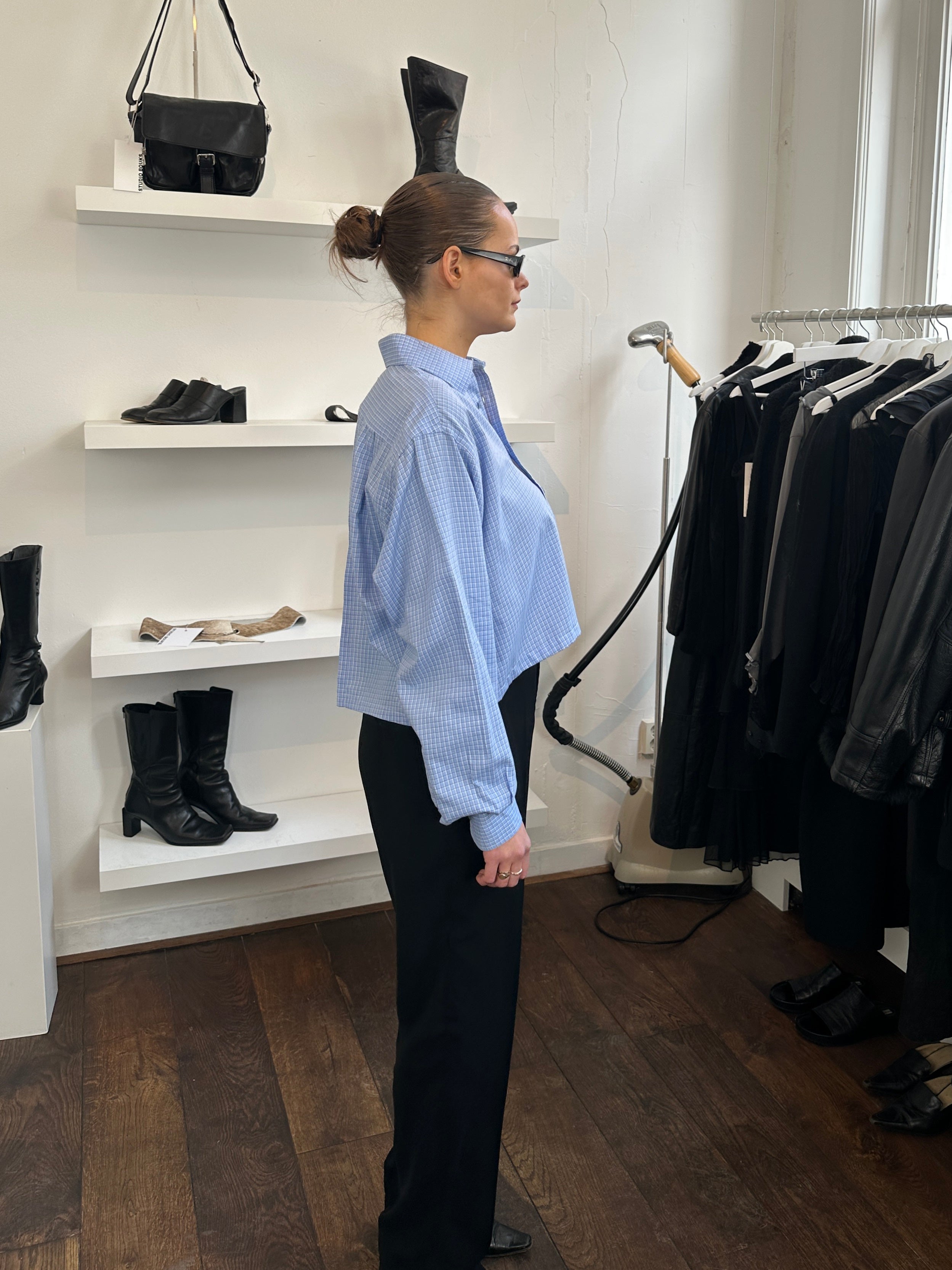 OPEN BACK SHIRT