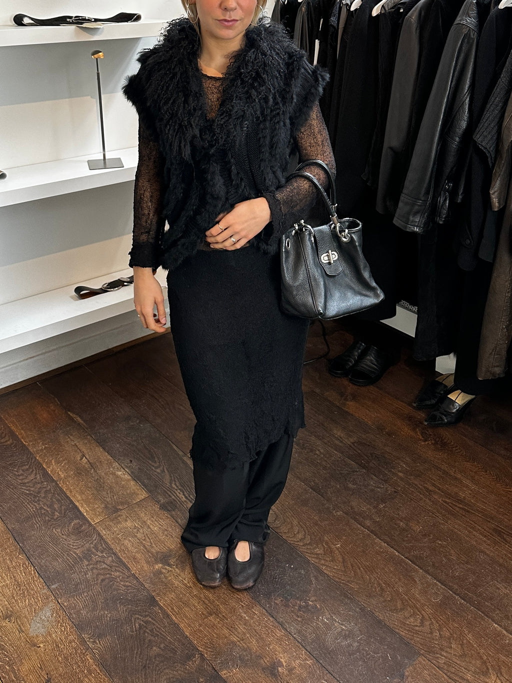 FUR VEST