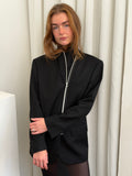 ZIPPER BLAZER