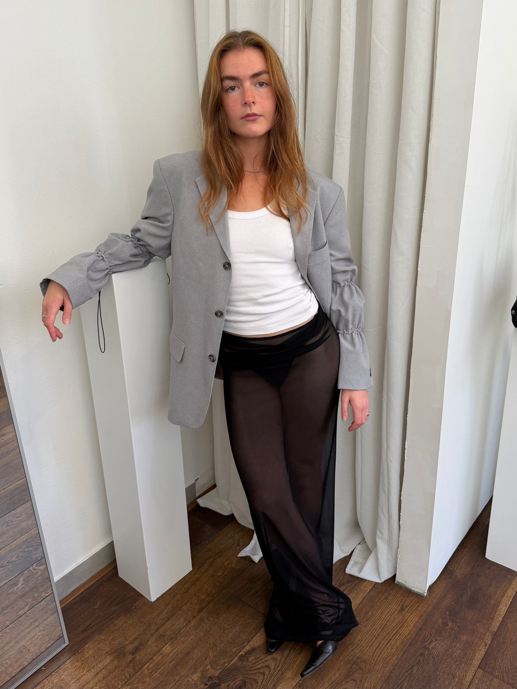 FITTED SLEEVE BLAZER