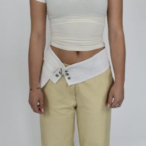 POCKET BELT WHITE SMALL