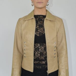 STUD JACKET BEIGE
